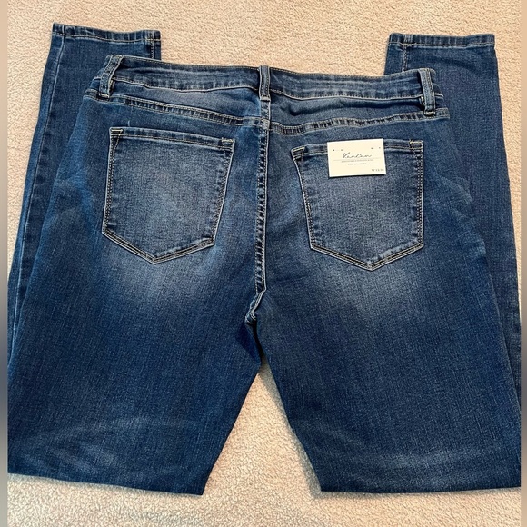 Women’s KanCan Denim Blue Jean Pants Size 13/30 Dark Wash NWT - Picture 6 of 8
